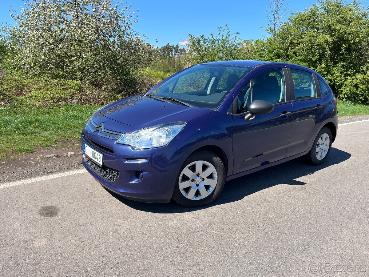 Citroën C3 1.0 VTI 50KW rv 2013 1. majitel nehavarované