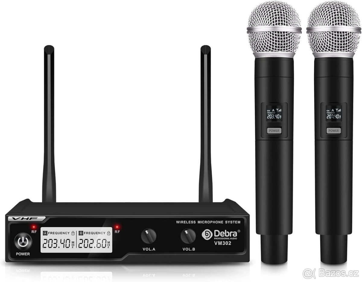 Bezdrátový mikrofonní systém Debra Audio PRO VM302