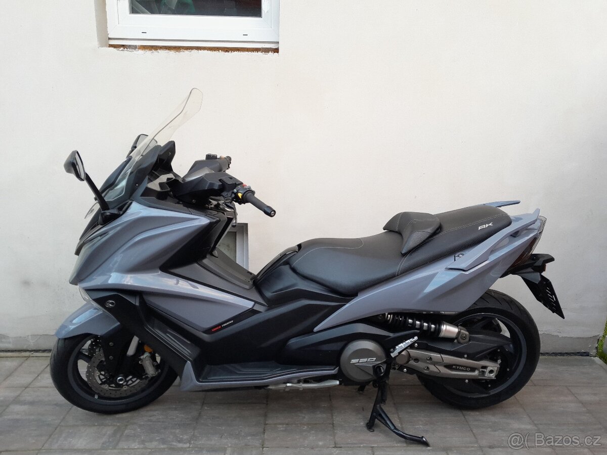 Kymco AK 550, 2017, CZ doklady, po servisu