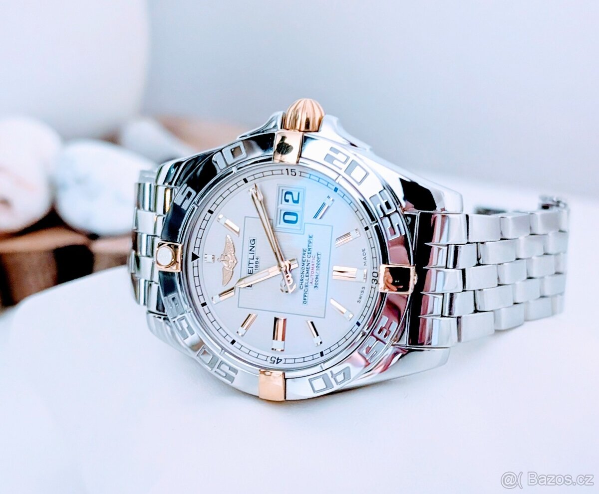 Breitling Cockpit Galactic 41 Bicolor TOP STAV