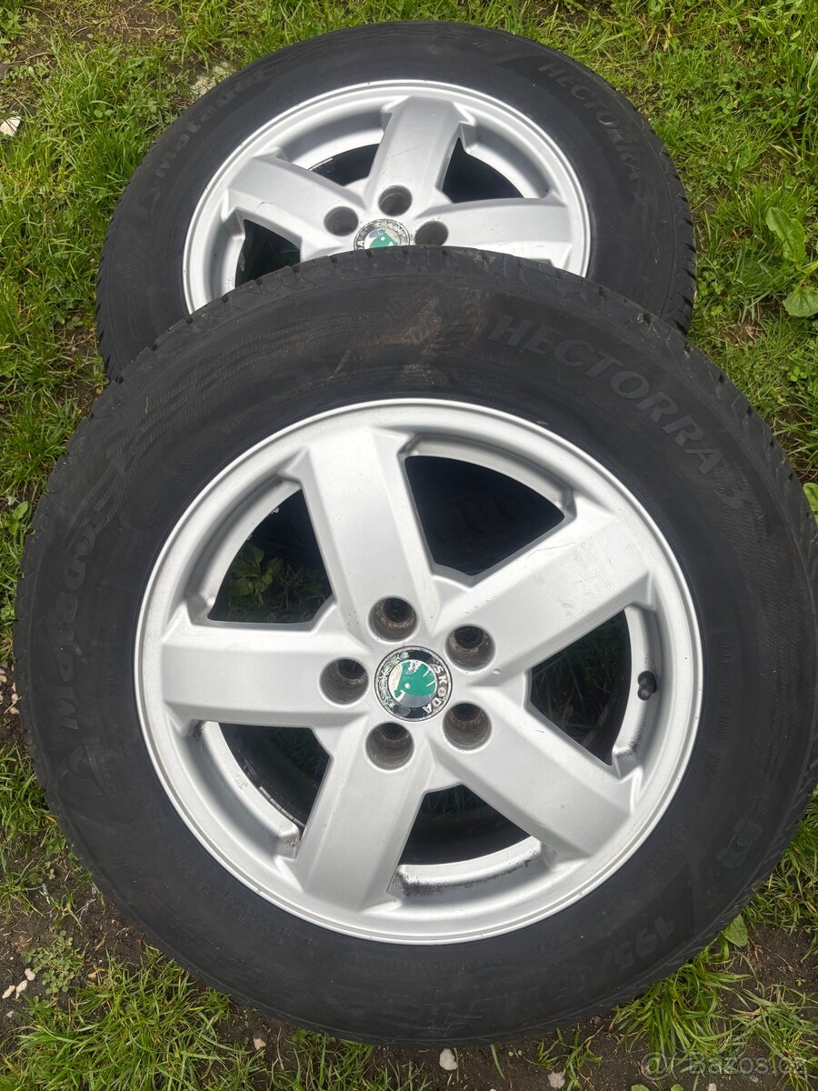 Alu 195/65 r15 škoda Octavia