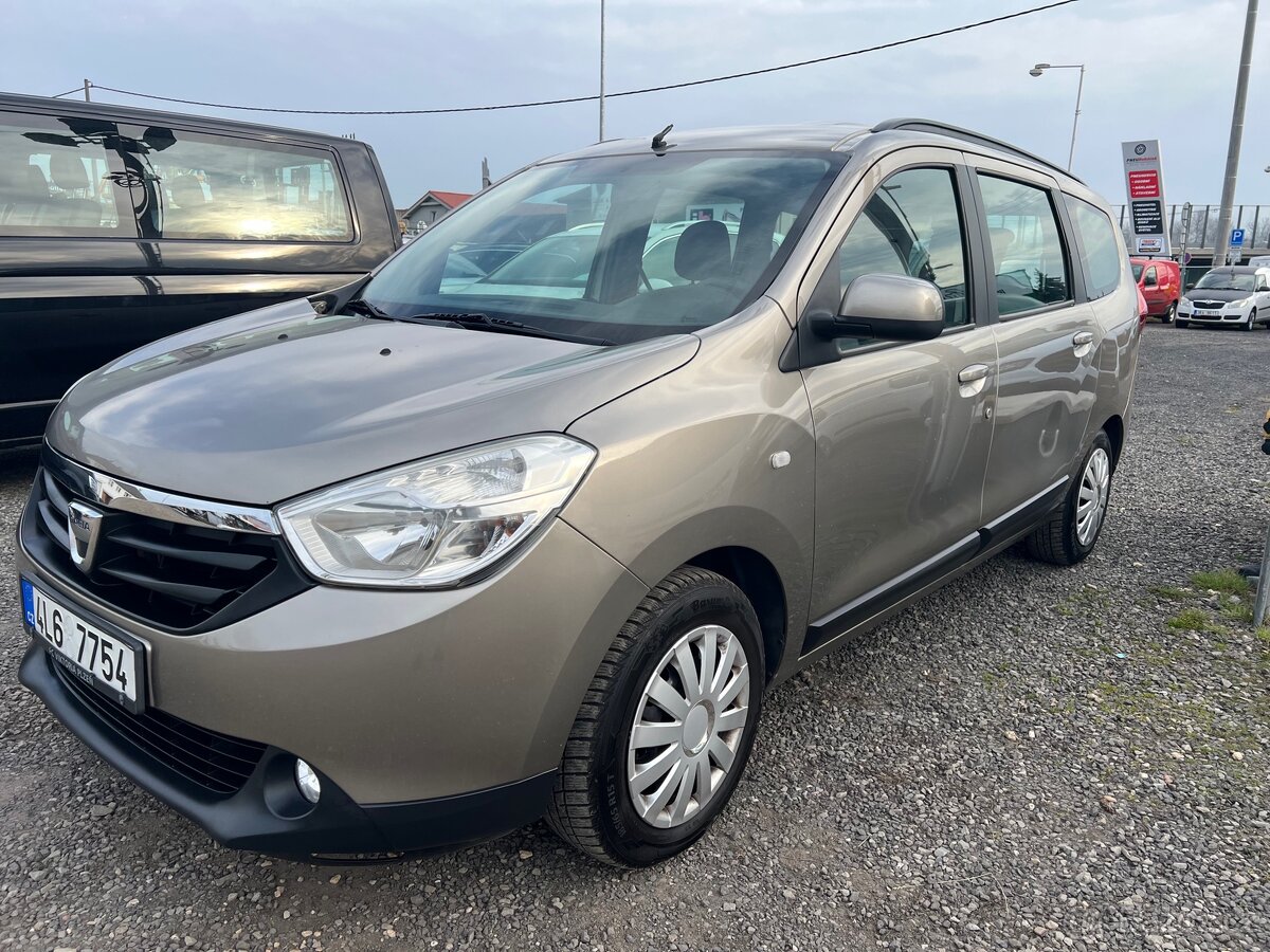 Dacia Lodgy 1,2 tce 85 kw 2013 ČR