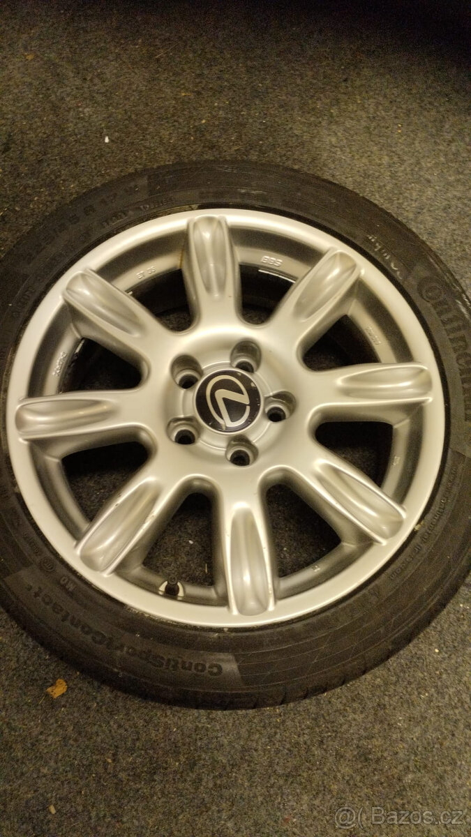 Alu kola BBS R17 pasuje na Lexus IS