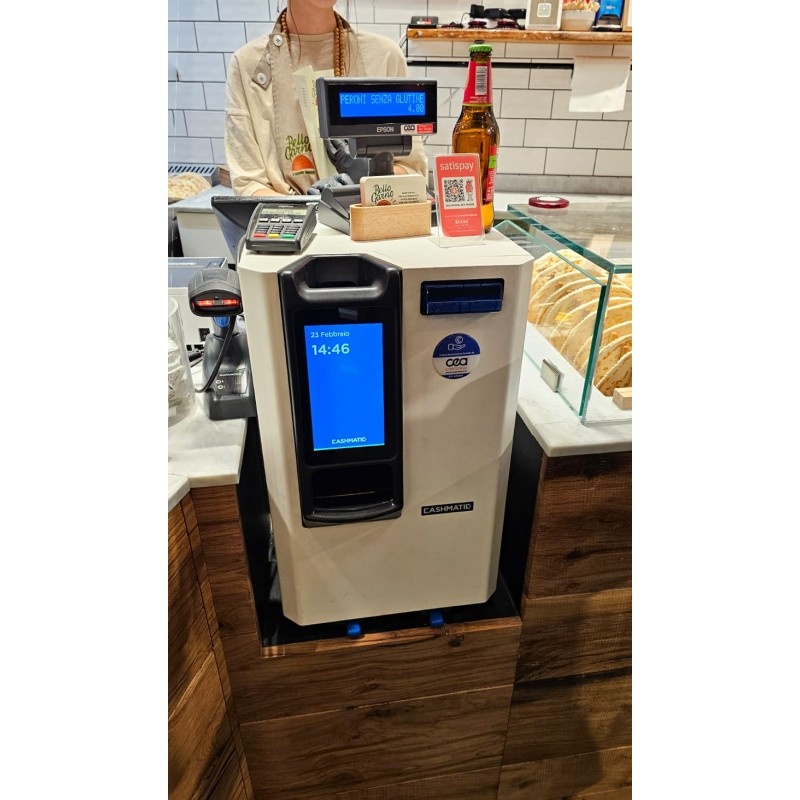 hotovostní automat, pokladna Cashmatic Selfpay 460