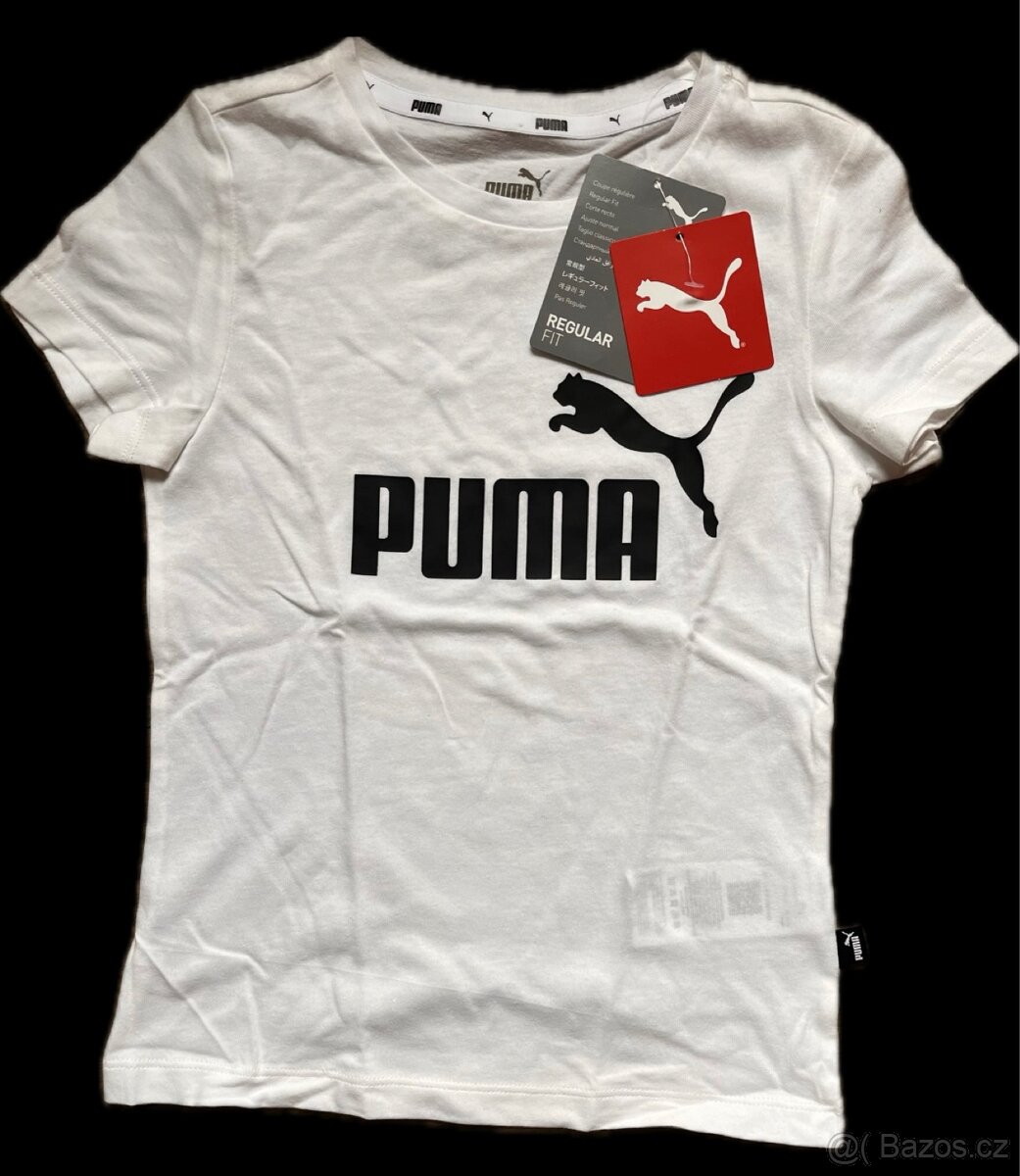 Krásné holčičí nové tričko Puma vel.128