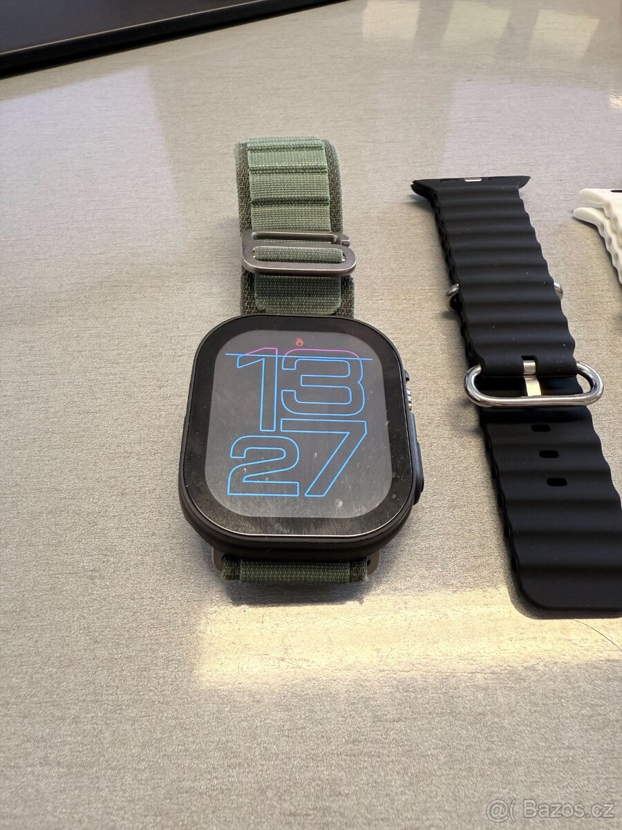Apple Watch Ultra – 1,5 roku staré – skvělý stav + přísluš.