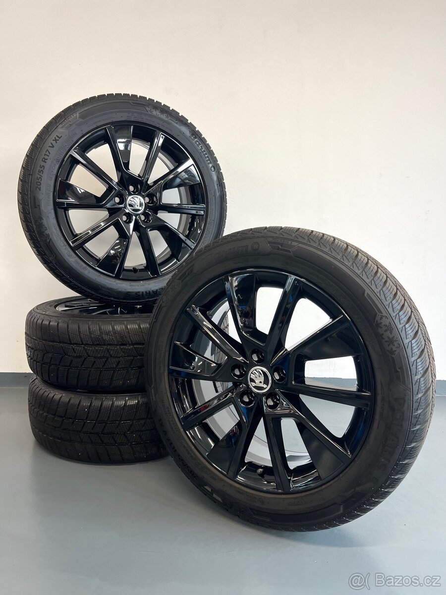 ❄️ Zimní alu kola Braga, Škoda Kamiq, 5x100 r17