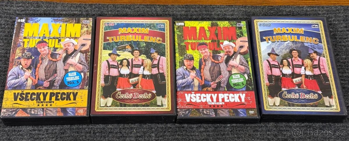 Maxim Turbulenc cd+dvd