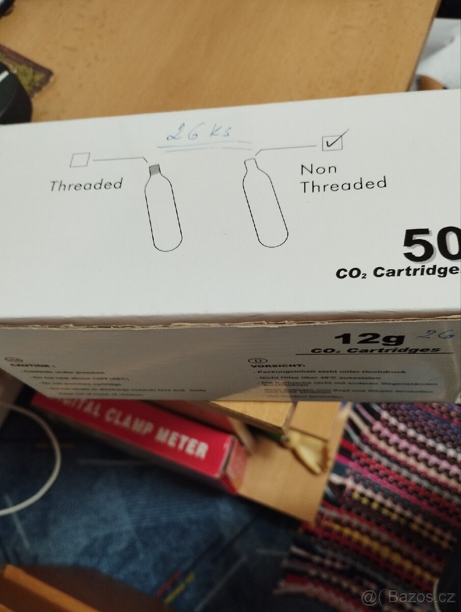 BOMBIČKY CO2 12g MOSA