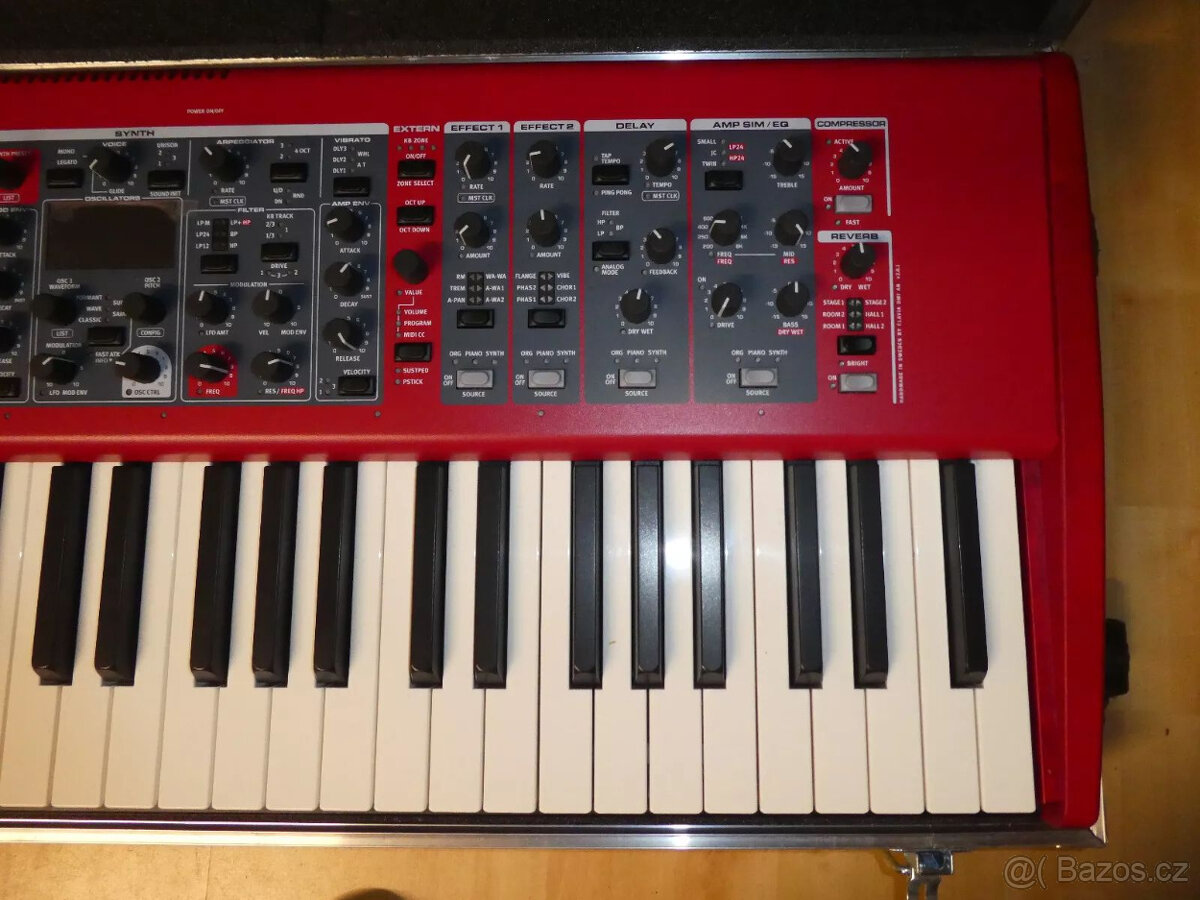 Clavia Nord Stage 3 HP 76 klavírní syntezátor varhany s pouz