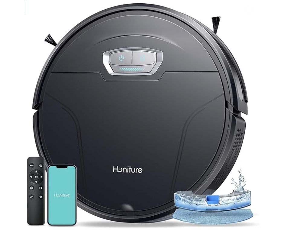 Honiture G20 PRO, robotický vysavač, černá