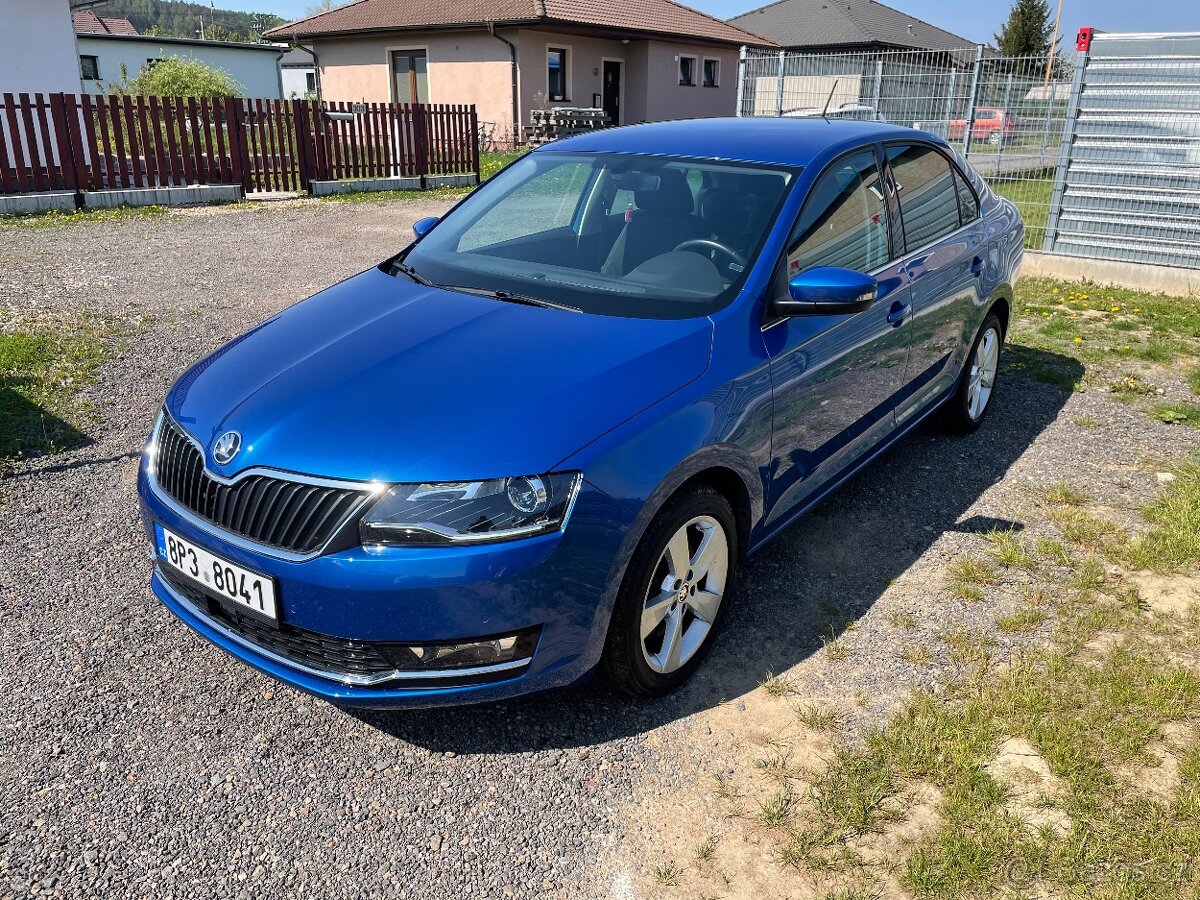 Škoda Rapid - Style, 39tis km, 81kw-manuál