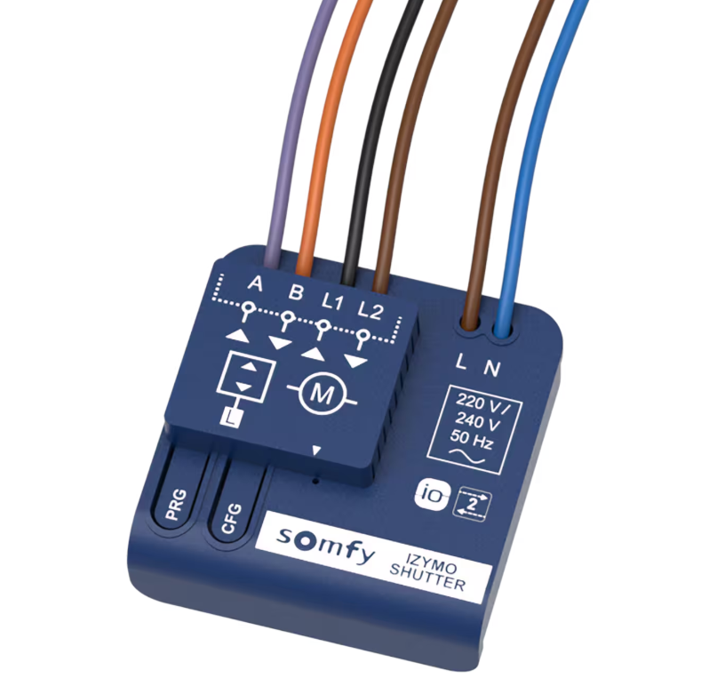 SOMFY IZYMO SHUTTER RECEIVER + záruka 24měsícu