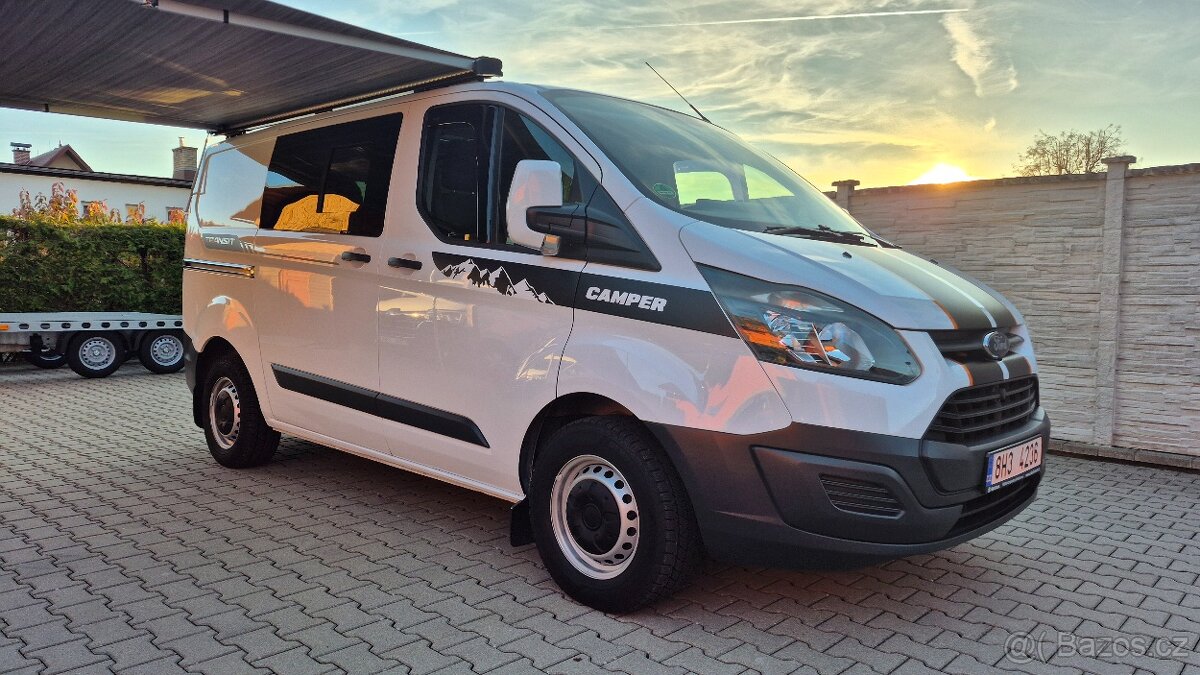 FORD TRANSIT CUSTOM - OBYTNÁ DODÁVKA CAMPER