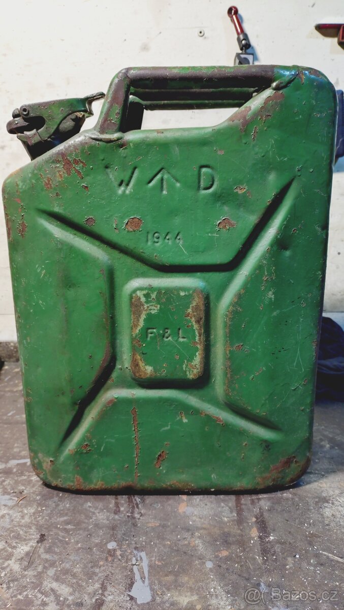 Kanystr war department válečný