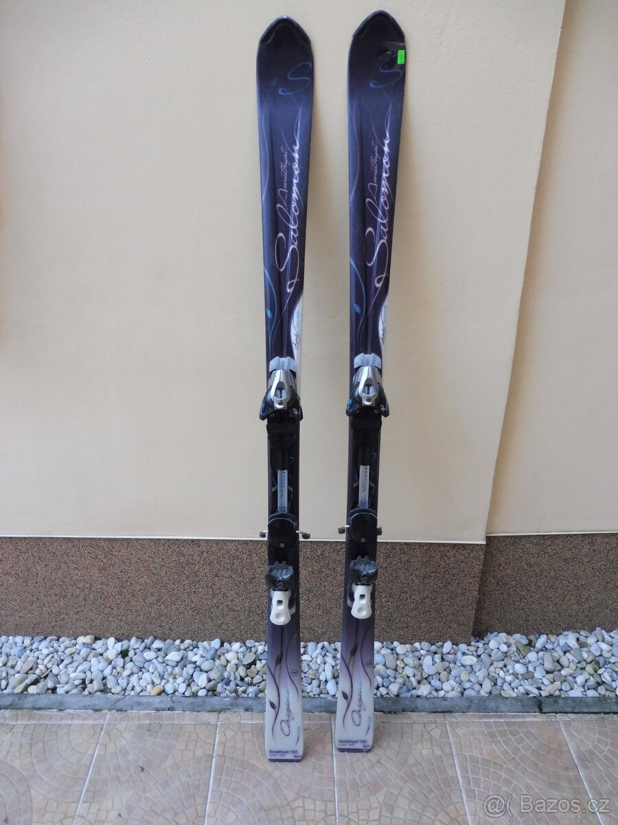 DÁMSKÉ LYŽE SALOMON AMETHYST 165CM/VÁZÁNÍ SALOMON