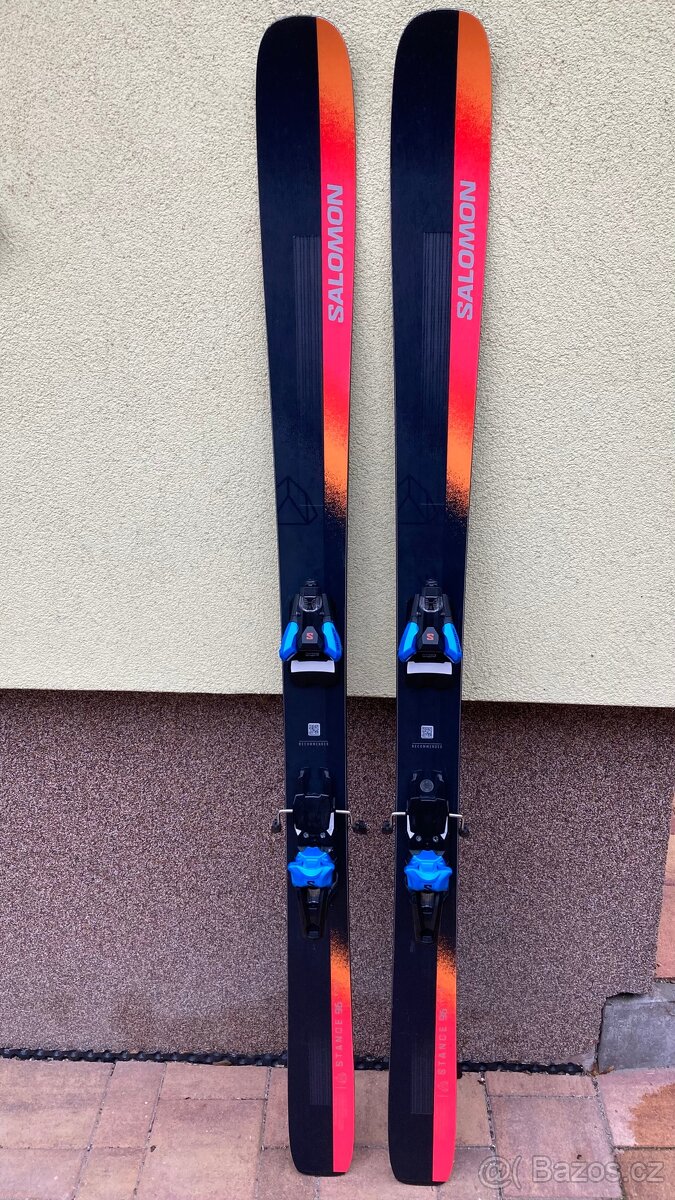 Prodám sjezdové lyže Salomon Stance 96,24/25