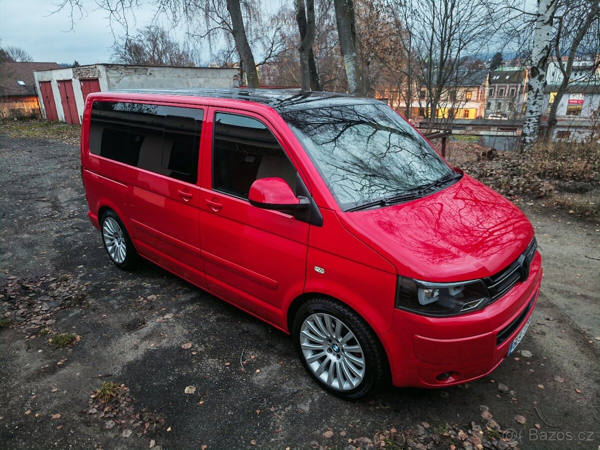 Volkswagen Multivan T5, 2.5TDi 128kW, 4motion, tažné, 5 dveř