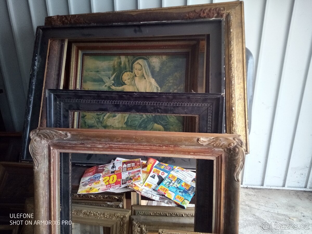 Rámy starožitné od obrazů