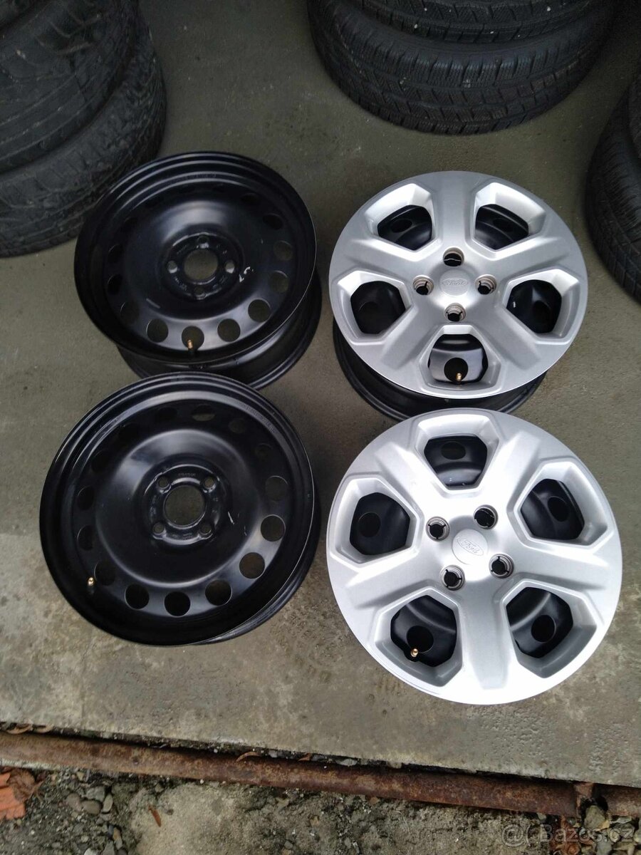 Ford Ecosport Ecoboost,FIESTA 16" originál sada + TPMS.