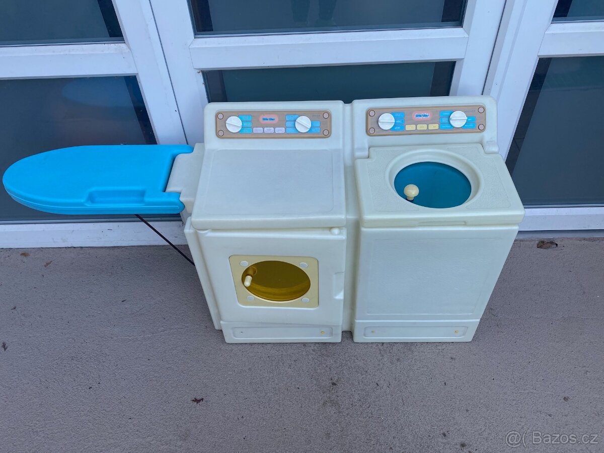 DĚTSKÁ PRAČKA + SUŠIČKA + ŽEHLICÍ PRKNO