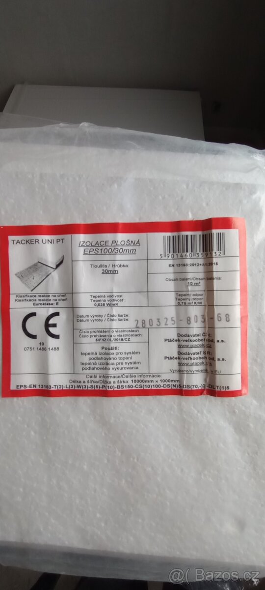 Polystyren na podlahové topení