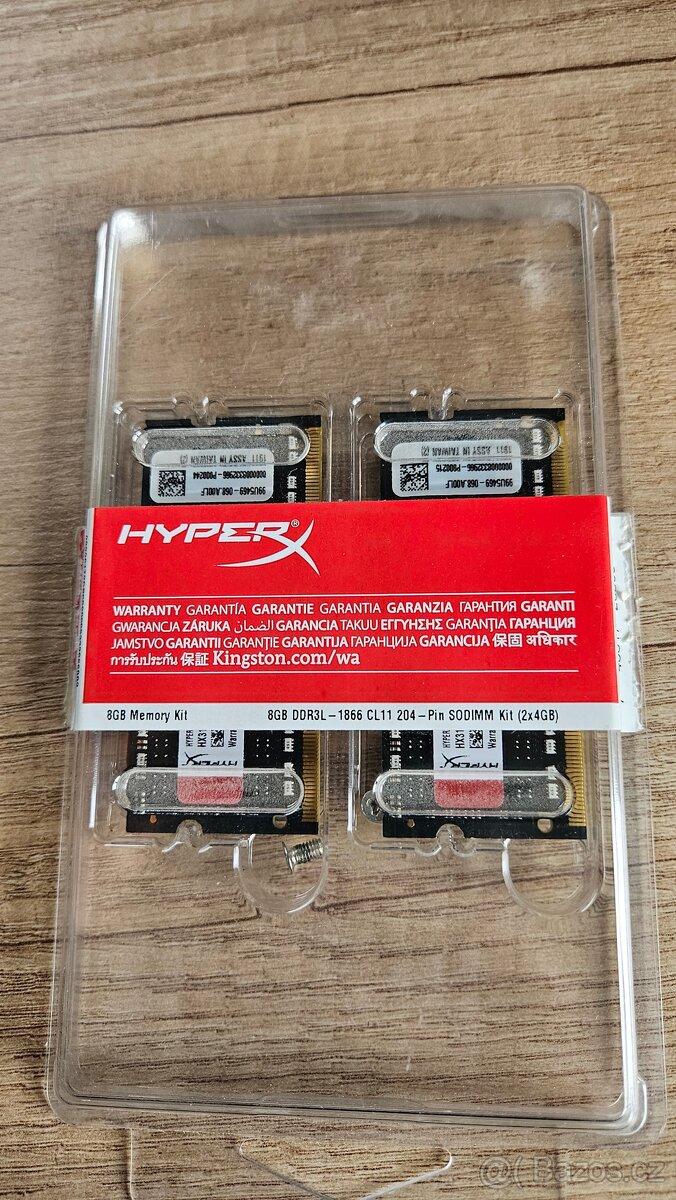Kingston HyperX Impac kitt 2x4Gb