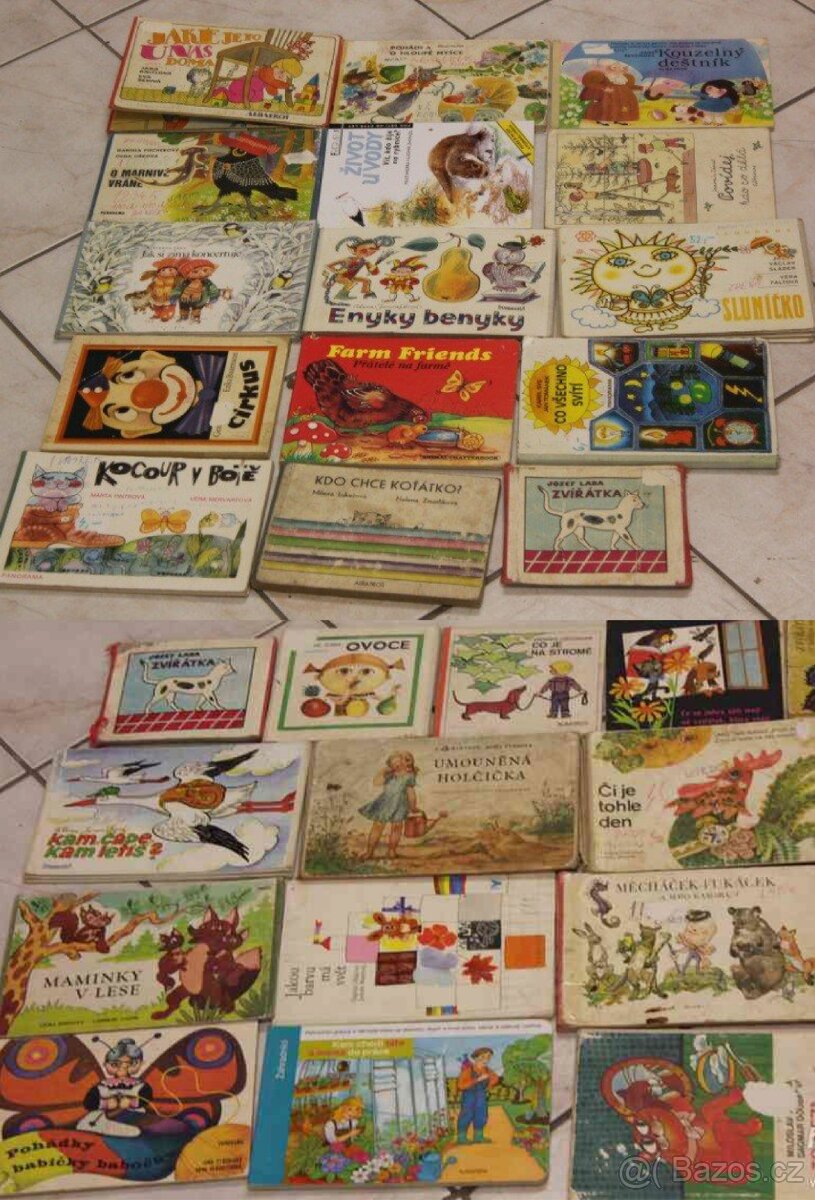 Mám záujem o rôzne staré detské leporelá a knihy