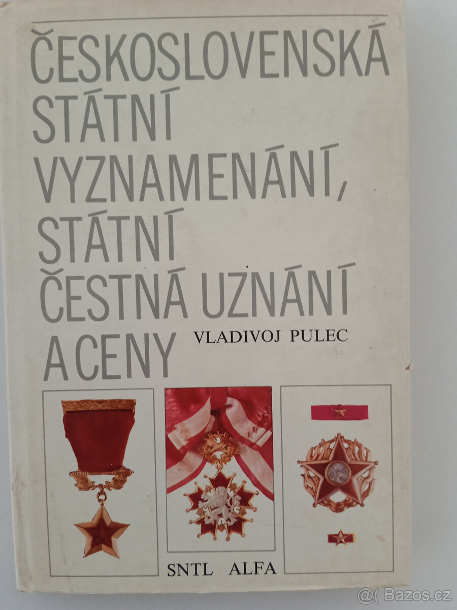 Československá státní vyznamenání, státní čestná uznání a ce
