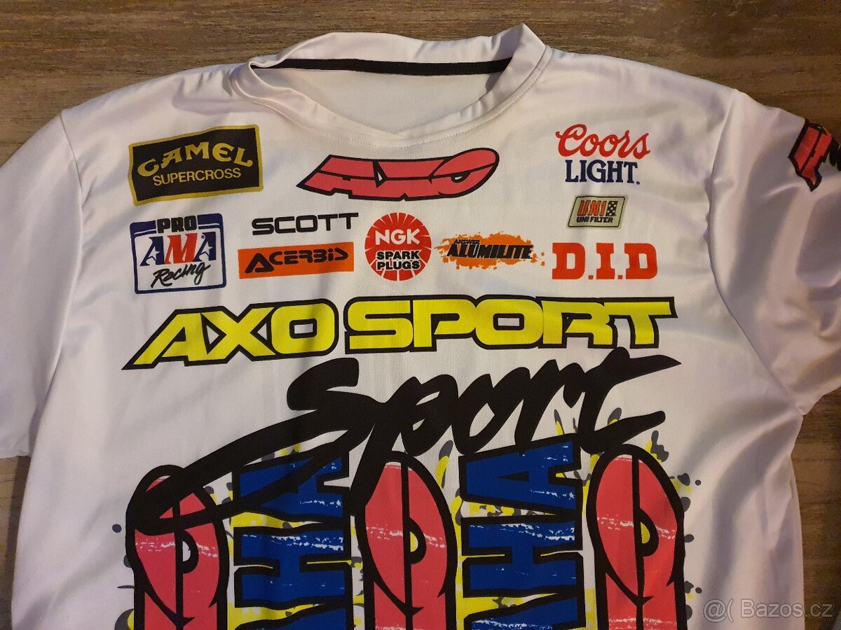 AXO Sport Comp 3 Vintage MX Jersey Bradshaw XL