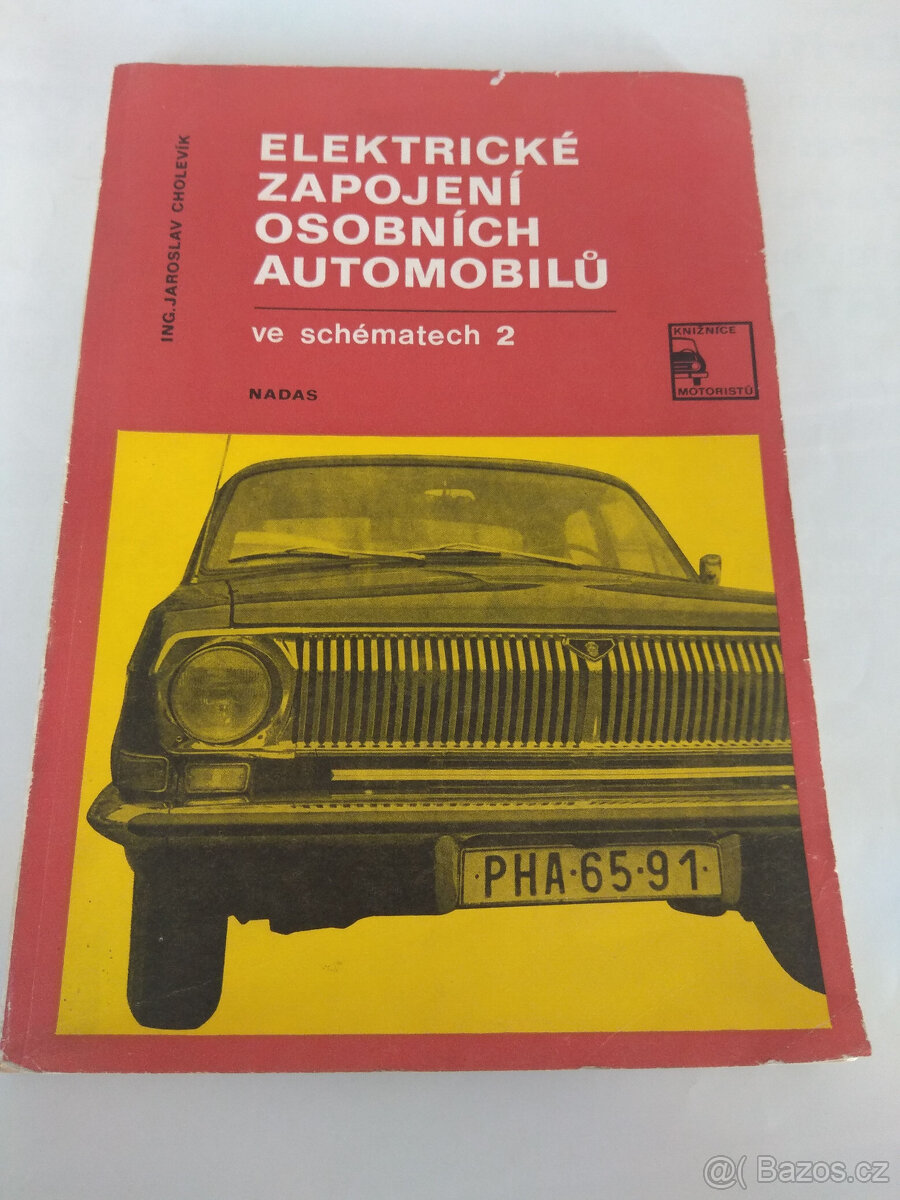 ELEKTRICKÉ ZAPOJENÍ OS. AUT. VE SCHEMATECH 2, 1975