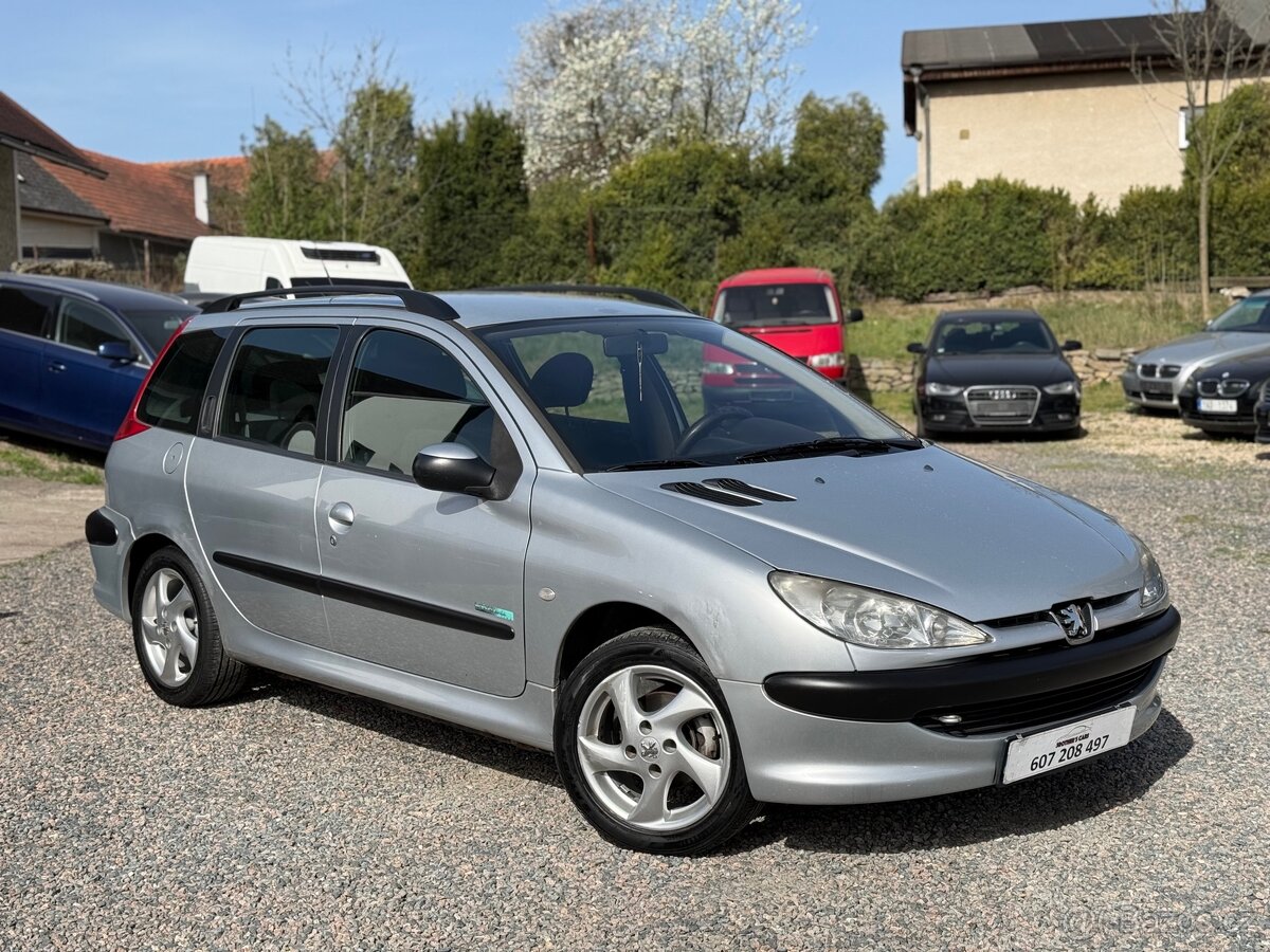 Peugeot 206 SW 1.4i 55kw (2002) - nové rozvody / klima