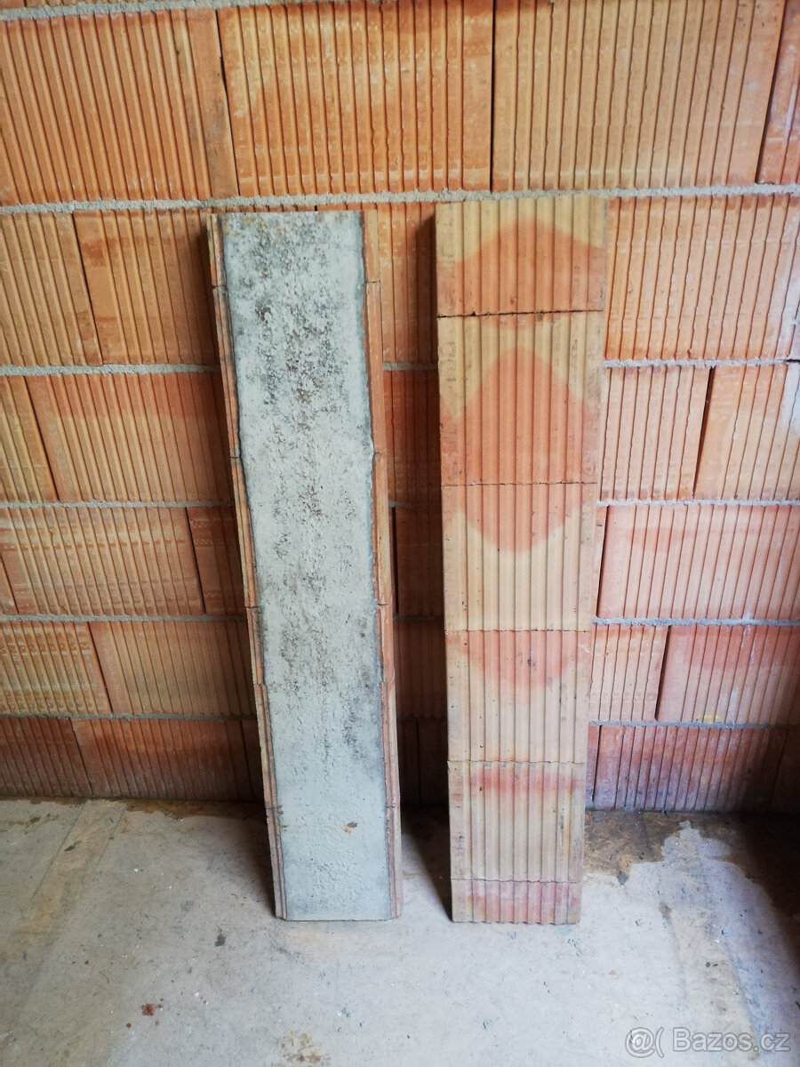Porotherm-Miako, překlad, cihla - zbylý stavební materiál