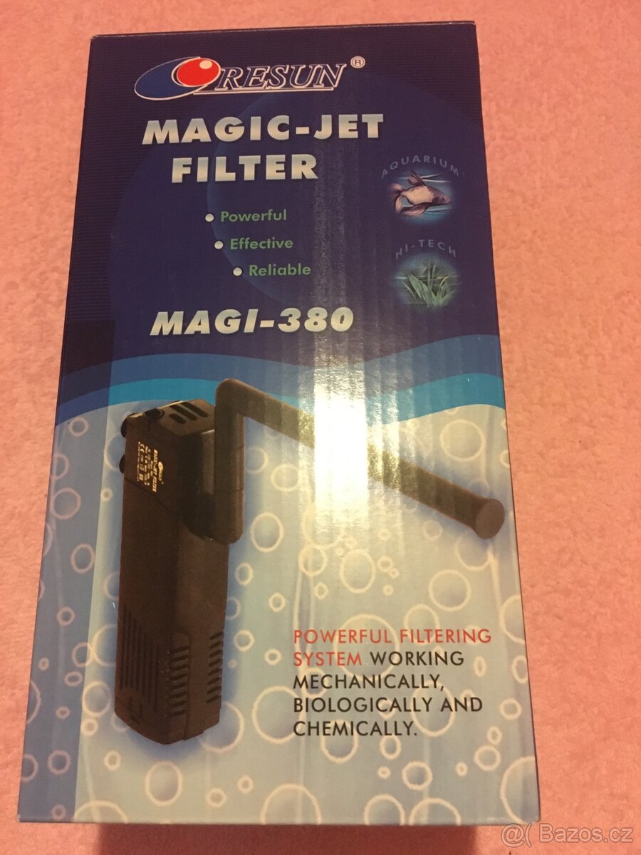 VNITŘNÍ AKVARIJNÍ FILTR MAGIC
