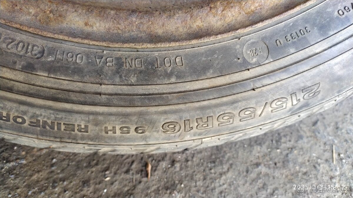 Dunlop 215/55/16 95H