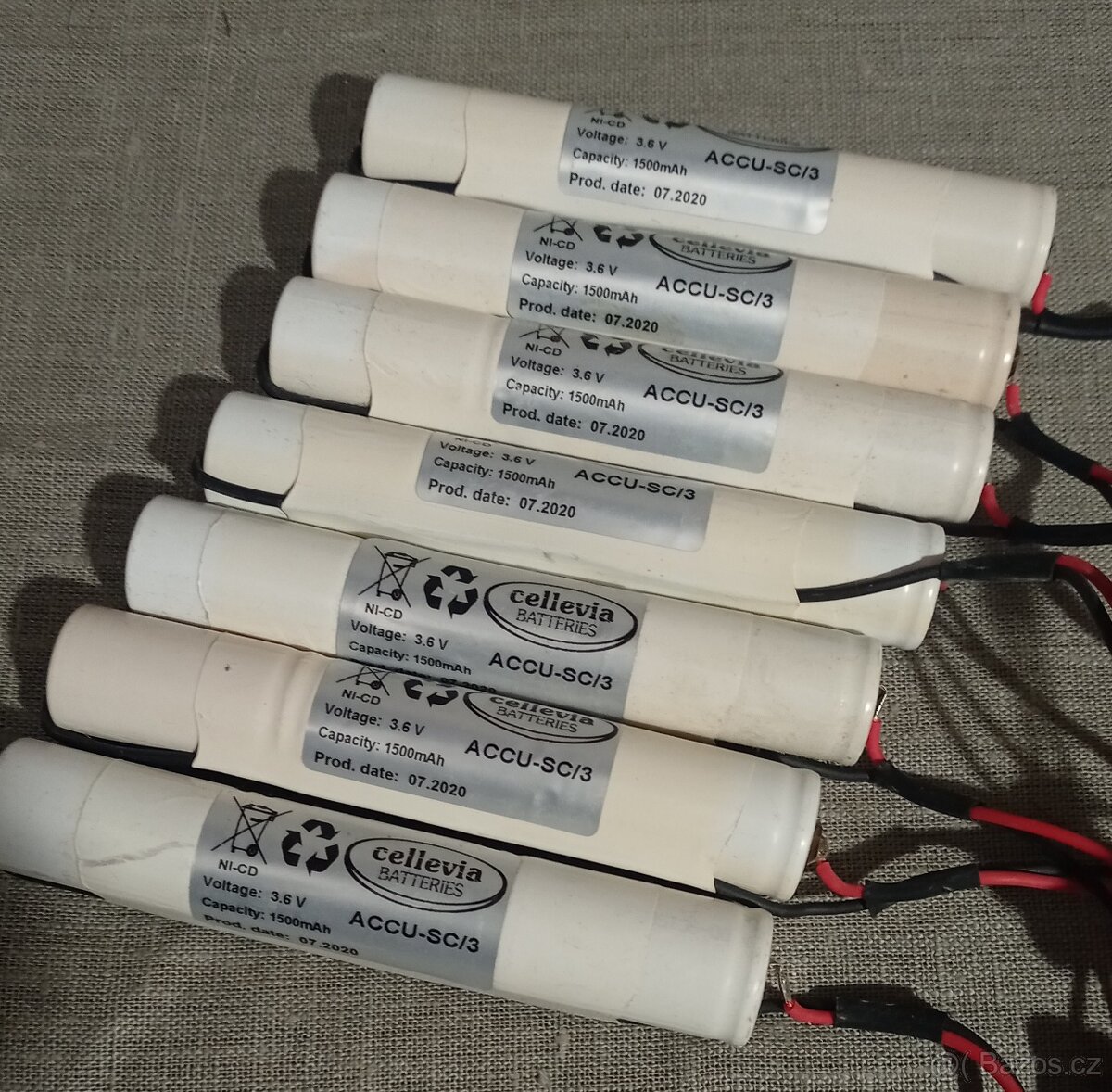 Akumulátor 3,6V 1500 mAh NiCd ACCU-SC/3