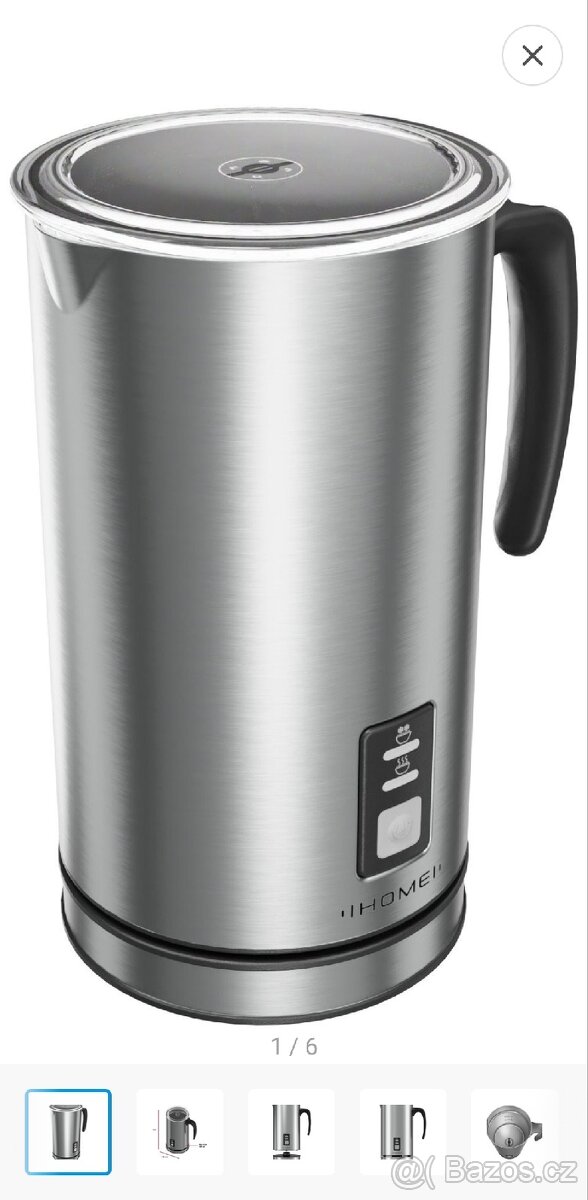 Elektrický Milk frother HOME napěňovač mléka 500 ml MMF-609