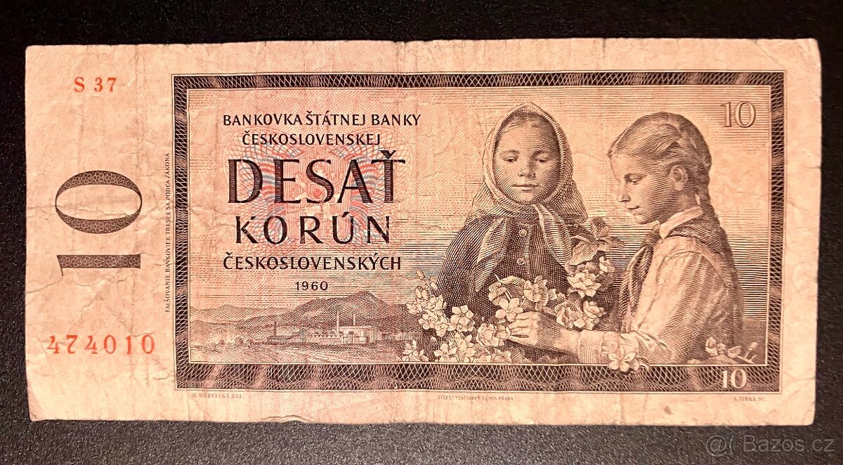 10 Kčs 1960
