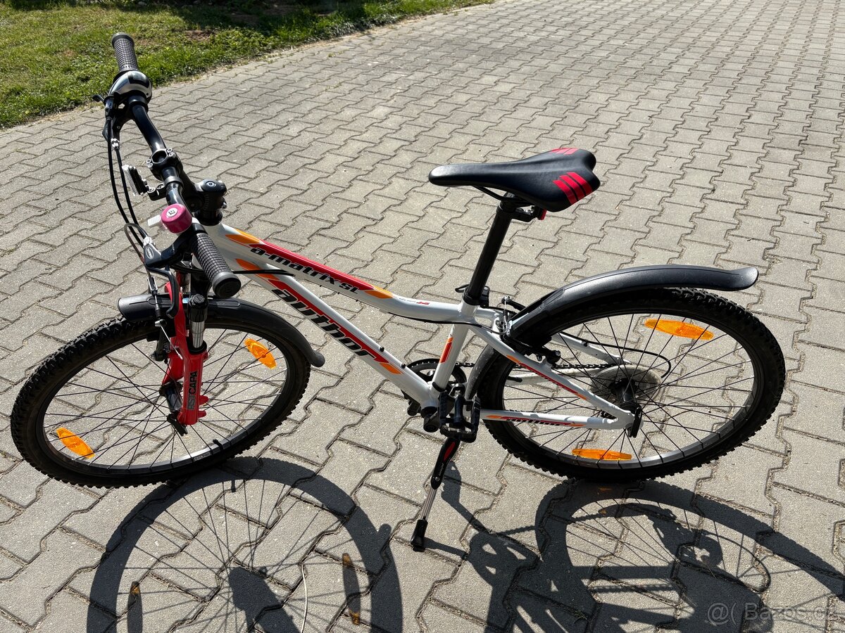 Dětské kolo Author A-matrix SL 24", výborný stav,