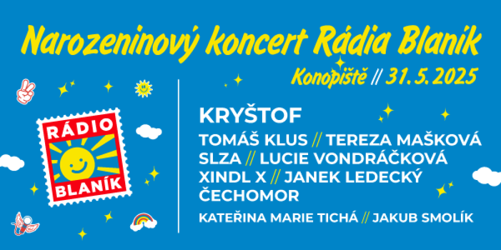 Narozeninový koncert Rádia Blaník / Konopiště