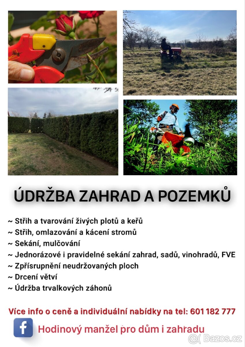 Údržba zeleně