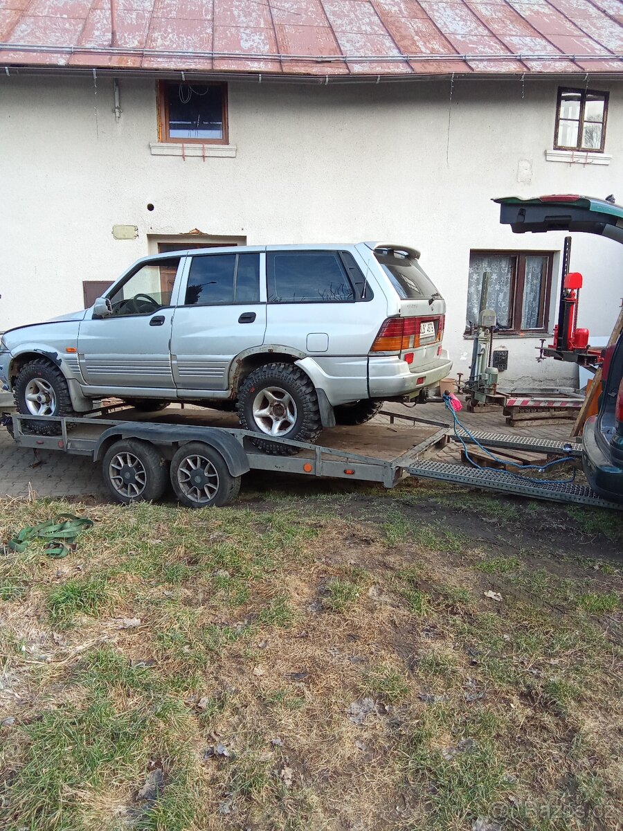 Ssangyong Musso 2.9td koupím auto popř.motor