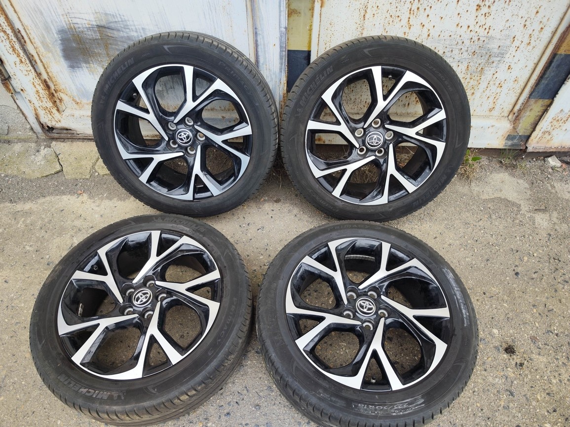18"letní alu sada 5x114 origo Toyota CHR 225/50 Michelin