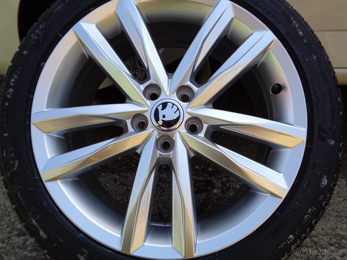 Volkswagen Polo škoda fabia nové 17 alu kola 5x100
