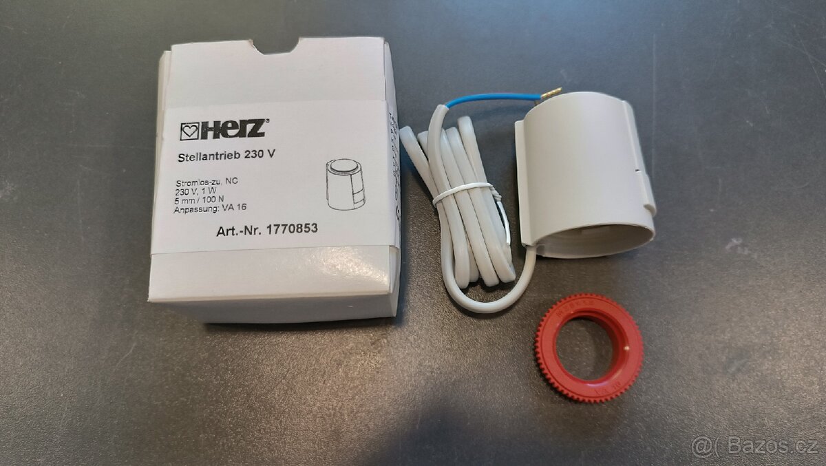 Herz Termopohon pro ventil optima Compact