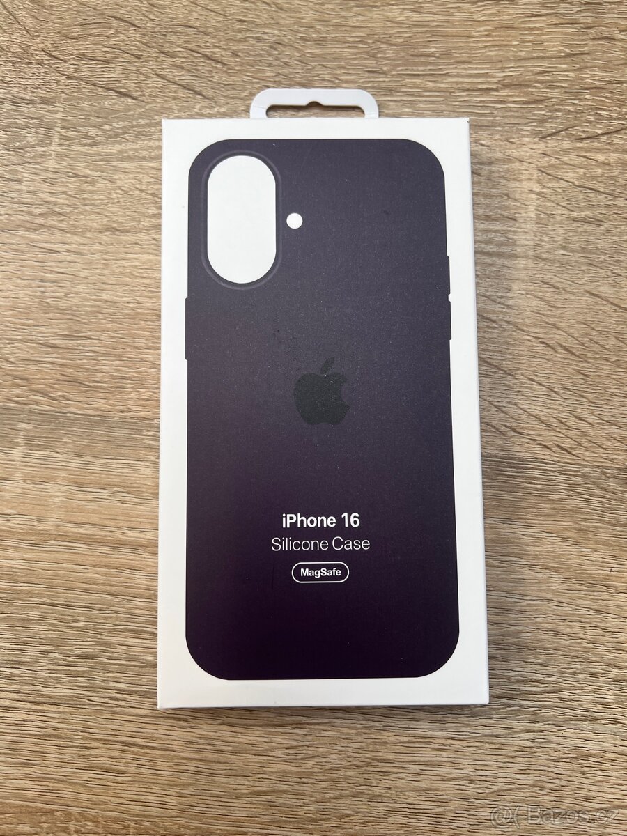 Apple iPhone 16 silicone purple