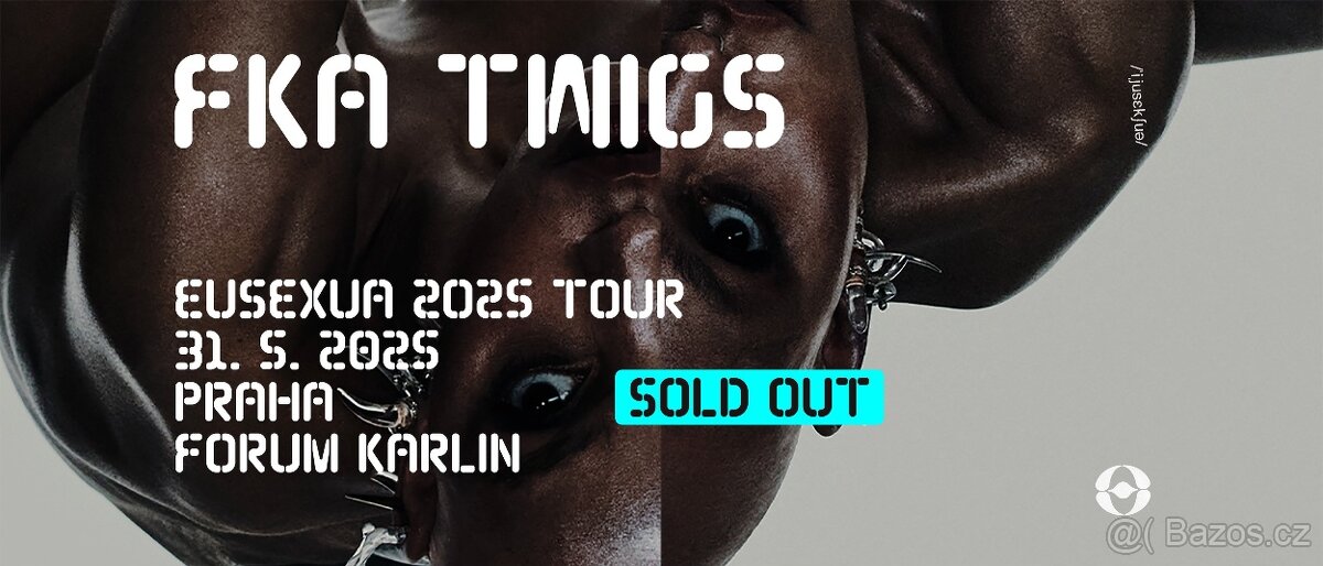 FKA twigs - 2x VIP-EUSEXUA (31.5. Praha)