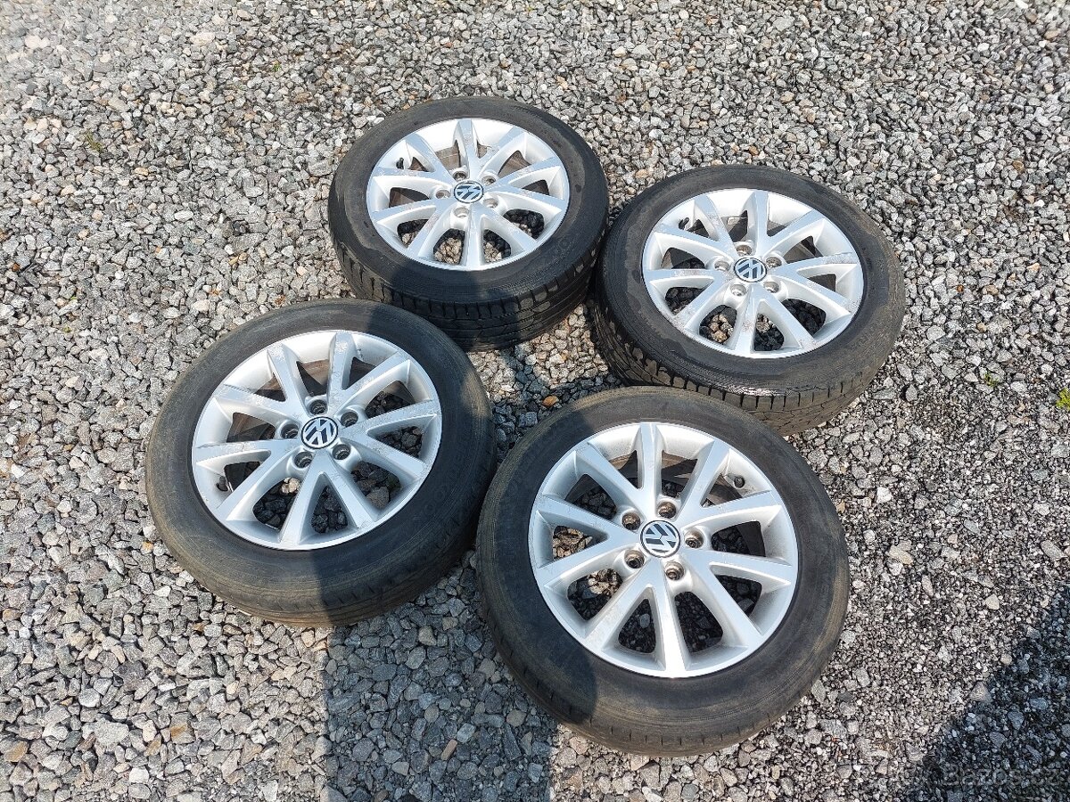 16'' original VW kola + pneu 205/55