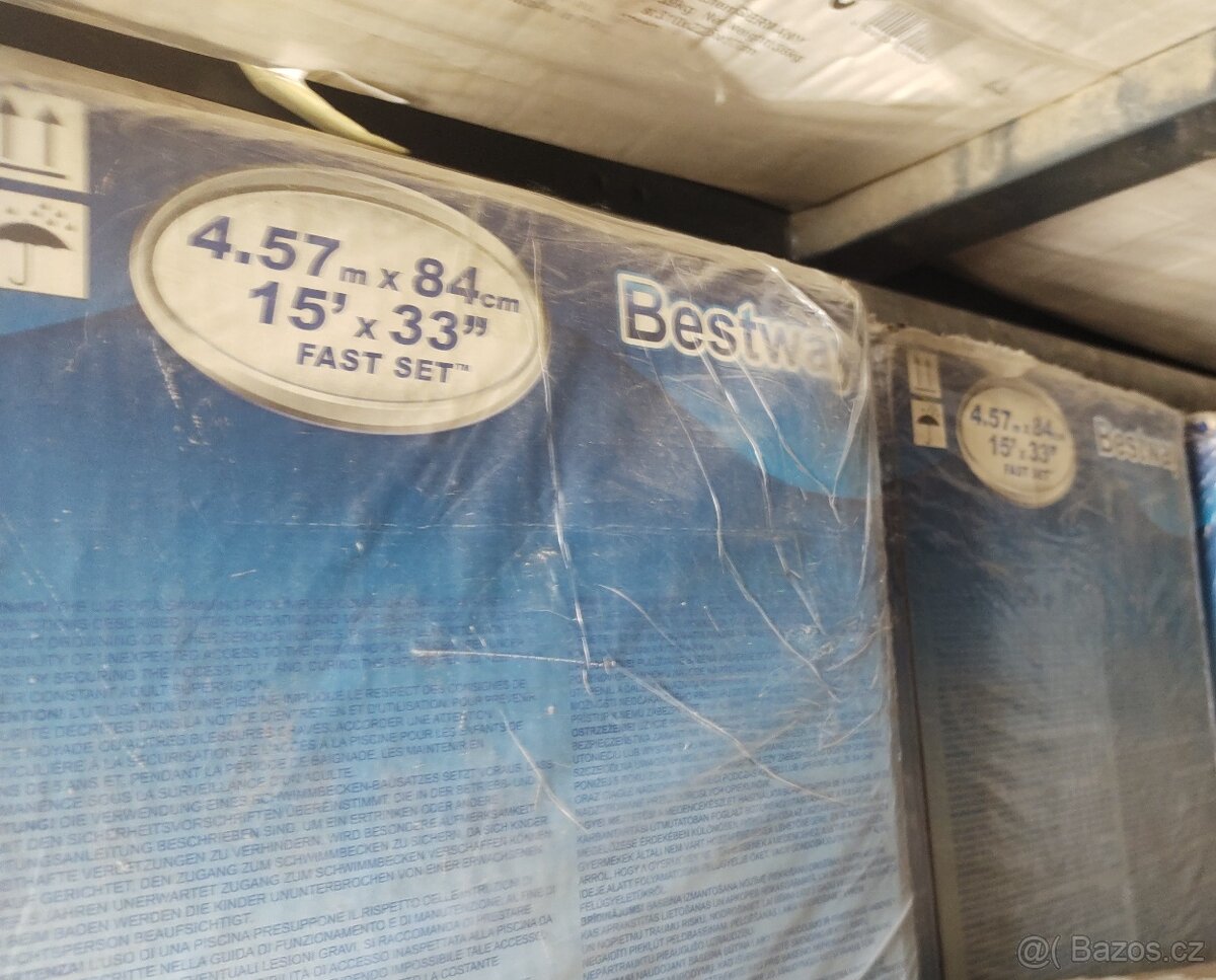 Bestway 4,57 x 84- fast set s filtrací - nový