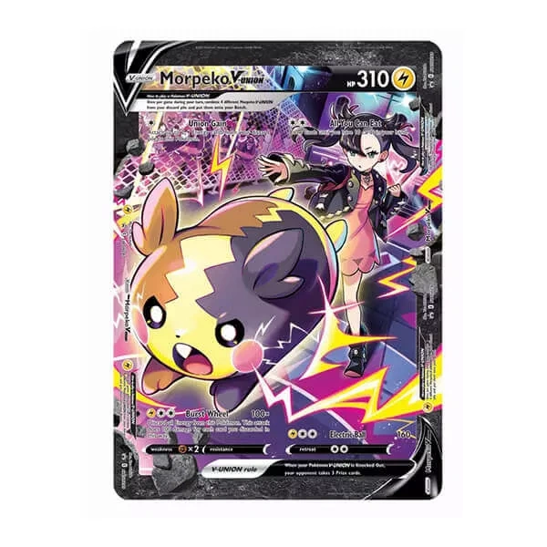 Pokémon Crown Zenith Morpeko V jumbo karta